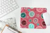 MuchoWow® Mauspad Mousepad Uhr - Rosa - Muster - Sterne Produktbild-Vorschau 5