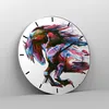 Wanduhr - Rund - Glasuhr - Pferd Eleganz wild Tier - Produktbild-Vorschau 4