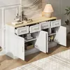 STILVORA Sideboard mit Stauraum,Buffetschrank landhausstil Produktbild-Vorschau 1