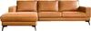KAWOLA Sofa BLOOM Ecksofa Leder cognac Recamiere links Produktbild-Vorschau 1
