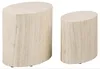 Mice table basse lot de 2 pièces beige. Voir les images du produit 7