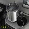 Kochmann 12V Auto-Heiztasse 450 ml – Edelstahl-Thermobecher Produktbild-Vorschau 2