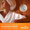 ALPENHAUCH Sauna Thermometer Hygrometer Holz [2in1 Podgląd zdjęcia produktu 6