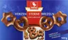 Bílé srdíčka hvězdičky preclíky perníkové s mléčnou Náhled obrázku produktu 2
