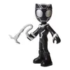A black panther action figure with a whip accessory, shown against a white background. Produktbild-Vorschau