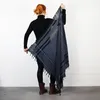 Palituch - schwarz - grau-blau dunkel - Kufiya PLO Tuch Produktbild-Vorschau 9