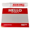 Confezione di adesivi Montana Cans "Hello My Name Is" | Red Anteprima dell’immagine prodotto 3