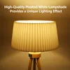 Aigostar stehlampe wohnzimmer, LED stehlampe dreibein holz Produktbild-Vorschau 7