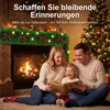 ROSEJANE Guirlande de Noël artificielle, 8 mètres, verte Voir les images du produit 6