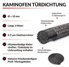 Türdichtung für Haas Sohn Vitorre 275.15 Kaminofen 3m, Produktbild-Vorschau 4