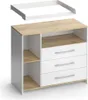 Commode à langer Vicco Oskar Chêne blanc/force de l'or Voir les images du produit 5