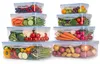 Relaxdays Frischhaltedose mit Deckel, 8-tlg. Set, Produktbild-Vorschau 1