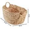 Kosz do przechowywania Kobolo 51x30x36 cm hiacynt wodny - Podgląd zdjęcia produktu 2