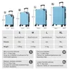 Suitcase Set, Rollkoffer Handgepäck, Kofferset, mit 4 Produktbild-Vorschau 2