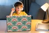 MuchoWow® Laptop Aufkleber Sticker Cover Blumen - Retro - Produktbild-Vorschau 3
