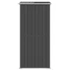 vidaXL Abri de jardin anthracite 192x108x223 cm Acier Voir les images du produit 4