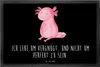 Mr. & Mrs. Panda Gummimatte Axolotl Niedlich 40 x 60 cm - Produktbild-Vorschau 1