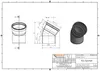 KG Bogen 110 (100) mm 30 Grad Náhľad obrázku produktu 2