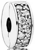 Colgante Pandora Klarer Pavé Clip, modelo 791817CZ Vista previa de la imagen del producto 5
