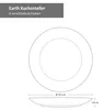 Earth zestaw 6 talerzyków do ciasta 6 osób 6 kolorów talerz Podgląd zdjęcia produktu 3