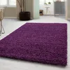 Carpetsale24 Hochflor Teppich Uni Einfarbig Modern Shaggy Produktbild-Vorschau 1