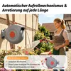 Clinvia 30m Gartenschlauch Aufroller für ca. 1.413 m² Produktbild-Vorschau 7