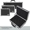 Alu Pistolenkoffer oder Kurzwaffenkoffer mit Zahlenschloss von HMF mit den Maßen 31 x 26 x 11 cm Produktbild-Vorschau