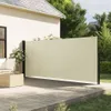 vidaXL Seitenmarkise Ausziehbar Creme 160x600 cm Produktbild-Vorschau 2
