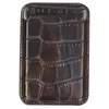 Selencia Croco Kartenhalter mit MagSafe - Choco Brown Produktbild-Vorschau 9