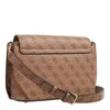 GUESS Damen Umhängetasche Meridian Latte Logo : beige-26 Produktbild-Vorschau 27