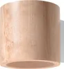 Wandleuchte ORBIS Naturholz 1xG9 8W Holz 10x12x10cm Sollux Produktbild-Vorschau 1