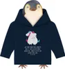 Mr. & Mrs. Panda Organic Baby Hoodie Einhörner Umarmen 12. Produktbild-Vorschau 2