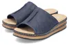 Pantoufles pour femmes Rieker 62905-14 blau 40 Voir les images du produit 31