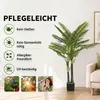 HOMCOM Künstliche Palme 150cm Kunstpalme mit 16 Palmenwedel Produktbild-Vorschau 5