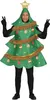 Premium Weihnachtsbaum-Kostüm für Erwachsene goldener Produktbild-Vorschau 5