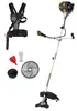 A collection of gardening tools and accessories laid out on a white background. Produktbild-Vorschau