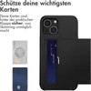 imoshion Backcover mit Kartenfach iPhone 13 Mini - Schwarz Produktbild-Vorschau 2