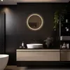 LoXa – Miroir de salle de bain rond Lena avec LED 50 cm – Voir les images du produit 1