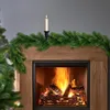Weihnachtsgirlande aus Kunsttanne in grün - 160 cm - Deko Produktbild-Vorschau 6