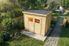 Bertilo Gerätehaus Amrum 3 - naturbelassen - 14 mm Produktbild-Vorschau 9