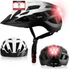 Fahrradhelm mit Licht - Sofort gesehen Werden - Produktbild-Vorschau 1