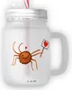 Mr. & Mrs. Panda Trinkglas Spinne Agathe Motivation - Produktbild-Vorschau 1