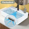 ZMH lavabo in Vetroceramica 60 × 42 × 15 cm lavabo da Anteprima dell’immagine prodotto 11