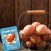 Frische Eier zu verkaufen Metallschild in 15x20 cm mit Huhn Produktbild-Vorschau 5