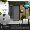 A modern front door with a KESSER mailbox and house number 28. Produktbild-Vorschau