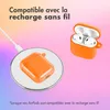 étui imoshion Neon pour les Apple AirPods 1 / 2 - Orange Voir les images du produit 6