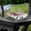 Picknickgrill mit Griff & Belüftung aus Edelstahl ca. 50 x Produktbild-Vorschau 8