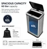 Eurocatch Prullenbak 60 L - Automatische Sensor - RVS Productafbeelding-voorbeeld 6