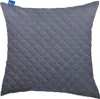 A quilted gray microfiber cleaning cloth is shown flat against a white background. Podgląd zdjęcia produktu