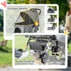 PawHut Poussette buggy pliable chien chat panier et sac de Voir les images du produit 7